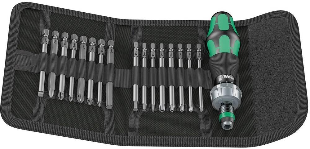 Wera 05051530001 Kraftform Kompakt 60 RA-R 1, 17-teilig