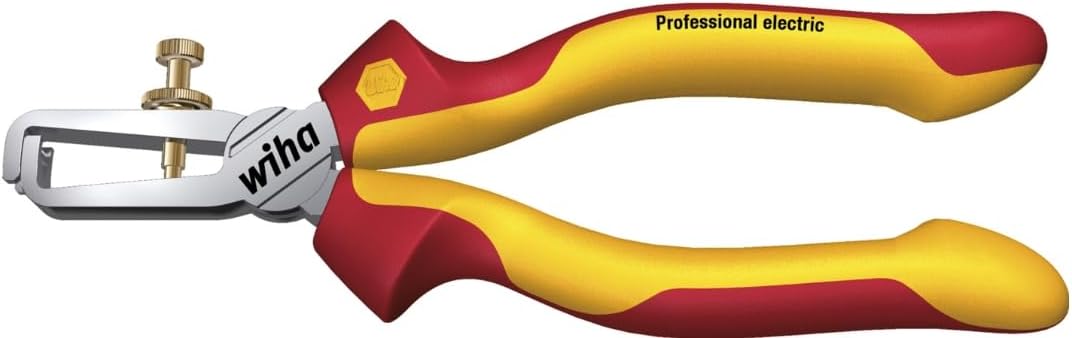 Wiha Automatische Abisolierzange I Abisolieren von 0,03 - 16 mm² I Abmantelungswerkzeug I Abisolierzange 16 mm² I Abisolierwerkzeug I Abisolierer