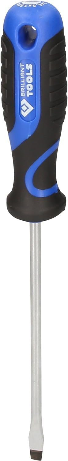 BRILLIANT TOOLS BT030902 Schraubendreher Schlitz, 0, 6x3mm [Powered by KS TOOLS]