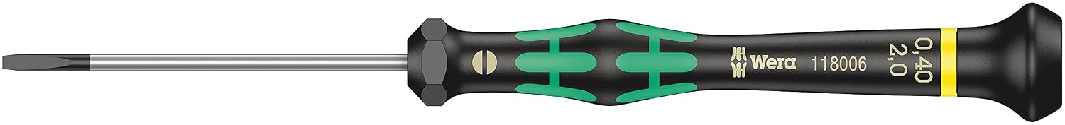 Wera Präzision, Silikon, Chrom Vanadium Molybden Stahl, 157 mm/Klinge 60 mm