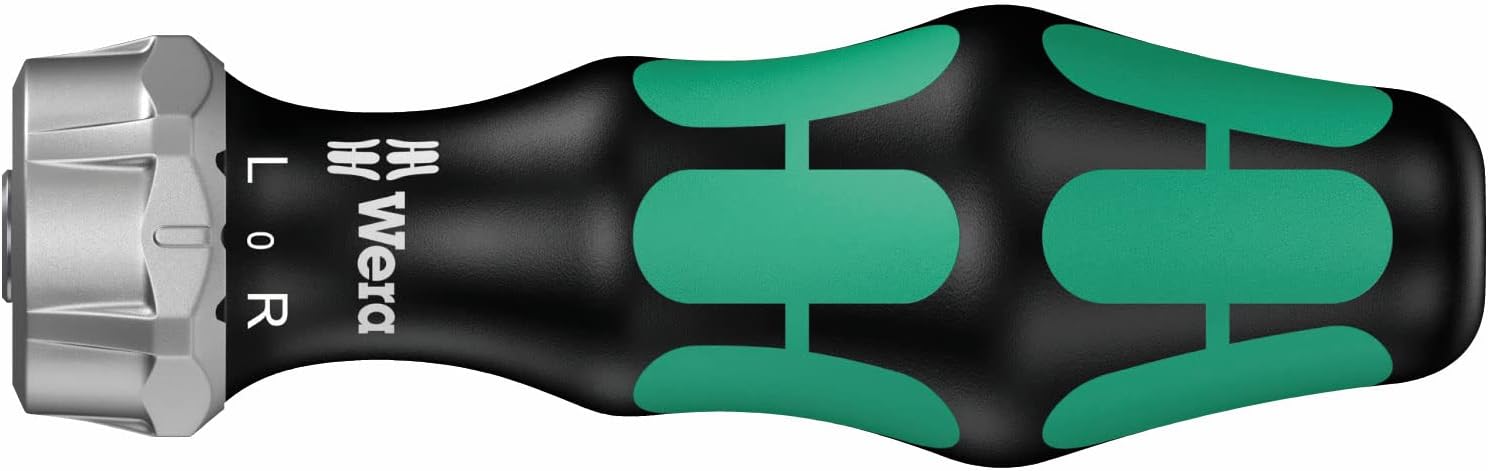 Wera 05051495001 80 RA Vario Handhalter mit Ratschenfunktion, 6 x 115 mm