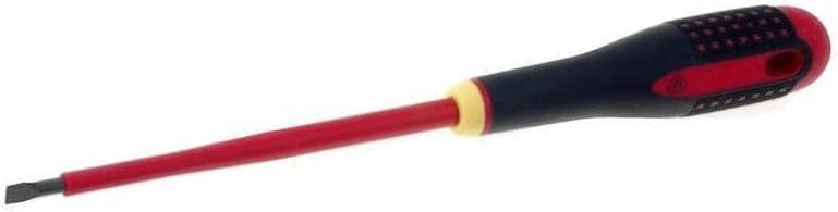 BE-8050S Schraubendreher isoliert flach 5,5x1,0mm L.KLIn: 125mm BAHCO