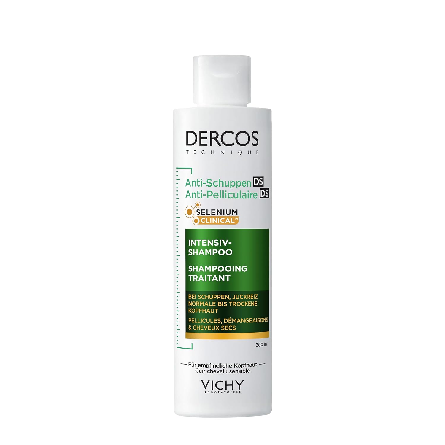 Vichy Dercos Anti-Schuppen Pflegeshampoo für trockene Kopfhaut