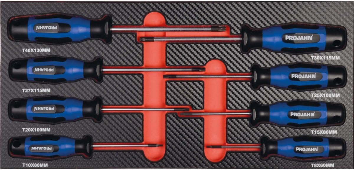 Projahn Schraubendreher Einlage Torx 8-teilig 5999-062