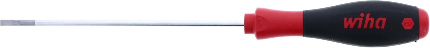 Wiha Schraubendreher SoftFinish® Schlitz mit Rundklinge (00703) 6,5 mm x 150 mm