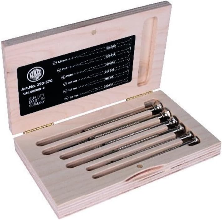 TURNUS 250-570 Schraubendrehsatz Schlisatz/PH Feinmechanik