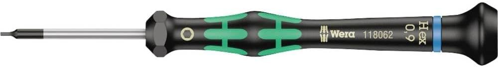 Wera 2054 Elektroniker-Sechskantschraubendreher, Hex-Plus, 1,5 x 60 mm, 05118066001