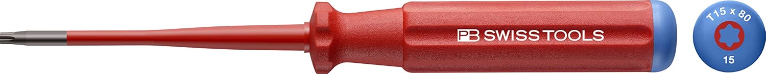 PB Swiss Tools Schraubendreher 5400 VDE T15x80mm slim Classic