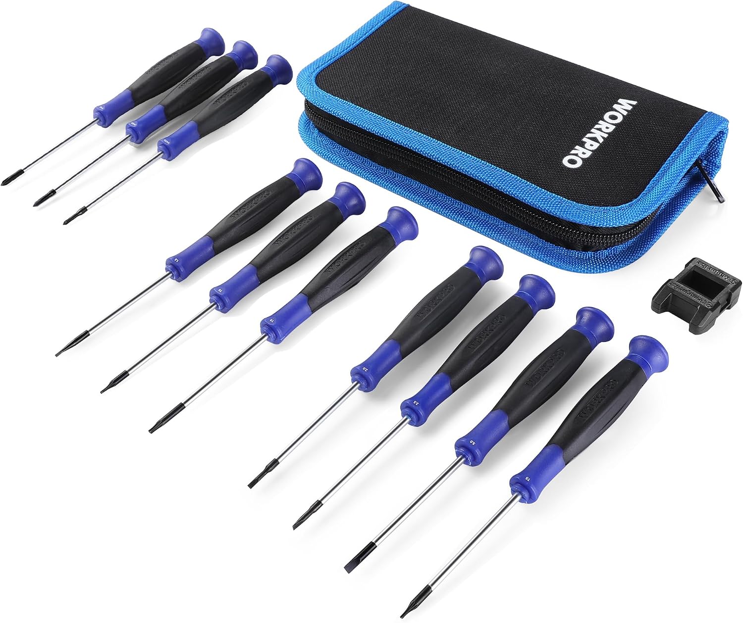 WORKPRO Mini Schraubenzieher Set 10tlg. Präzisionsschraubendreher