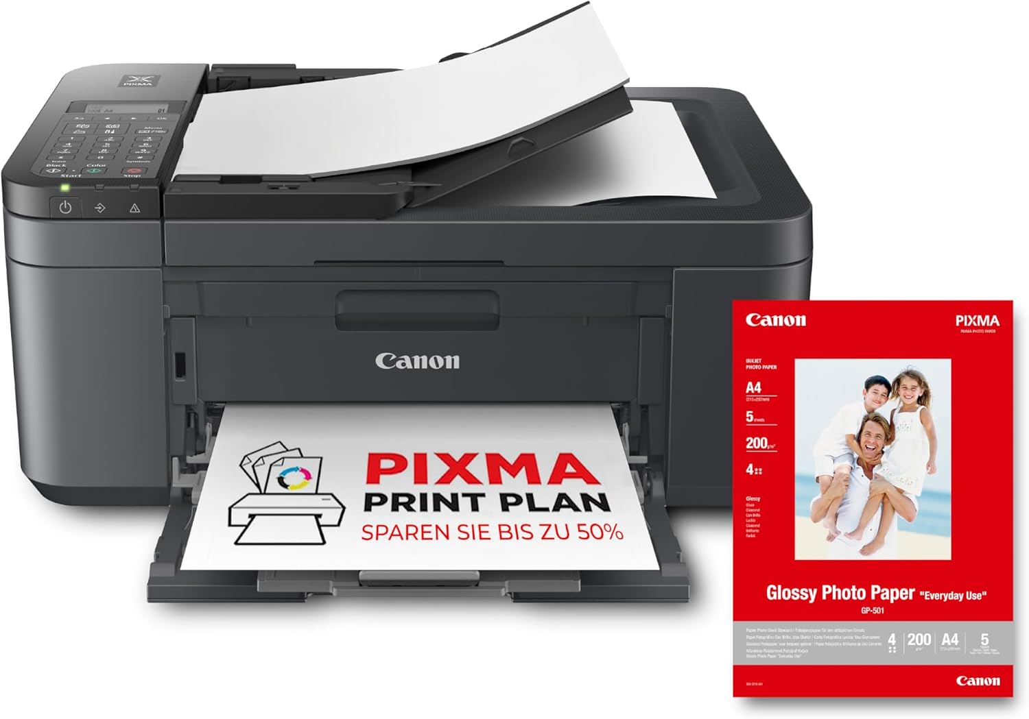 Canon PIXMA TR4755i WLAN Tintenstrahl-Multifunktionsdrucker | Duplex | Fax