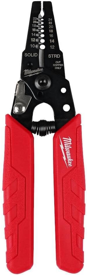 Milwaukee Elektrisch – 10-24 AWG kompakter Komfortgriff Abisolierzange Schnitt