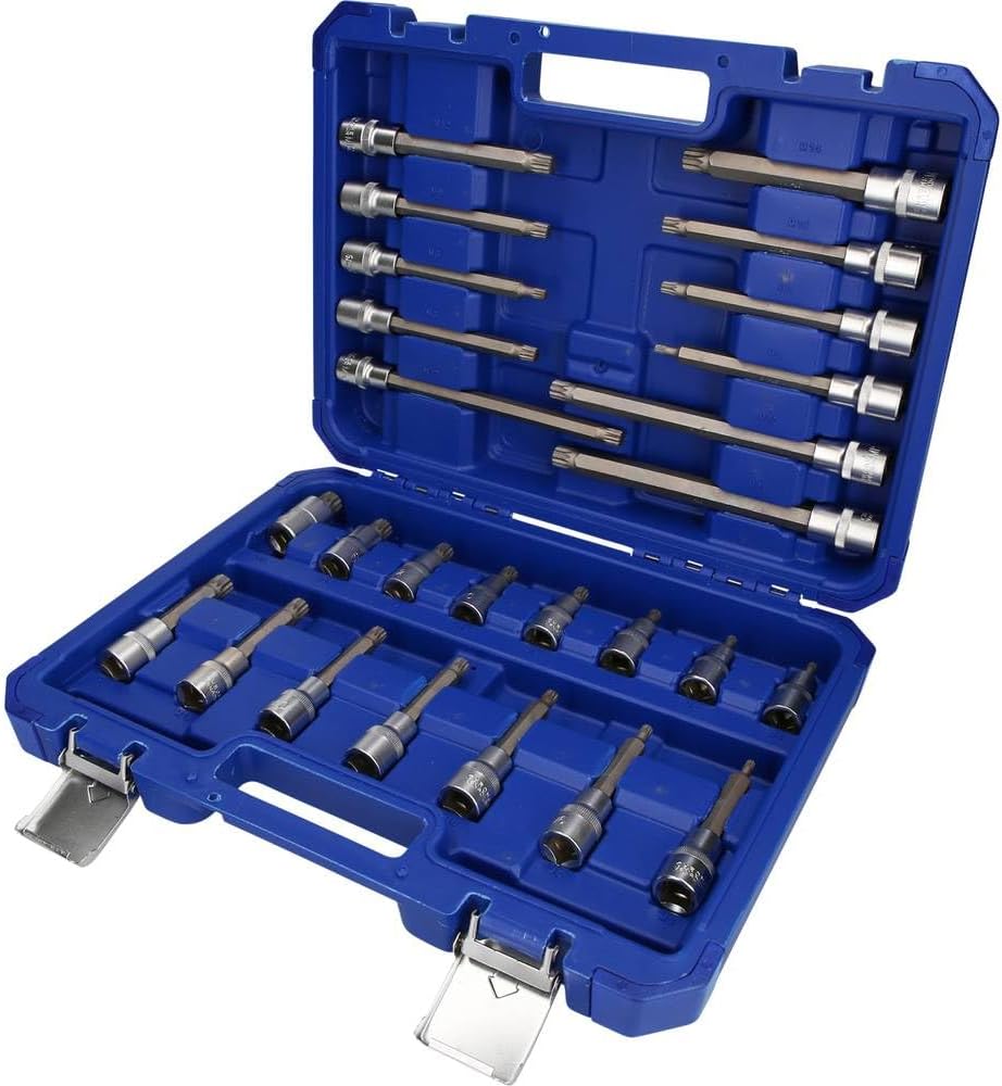 BRILLIANT TOOLS BT022026 1/2 Zoll Steckschlüssel-Satz, 26-TLG., XZN [Powered by KS Tools]
