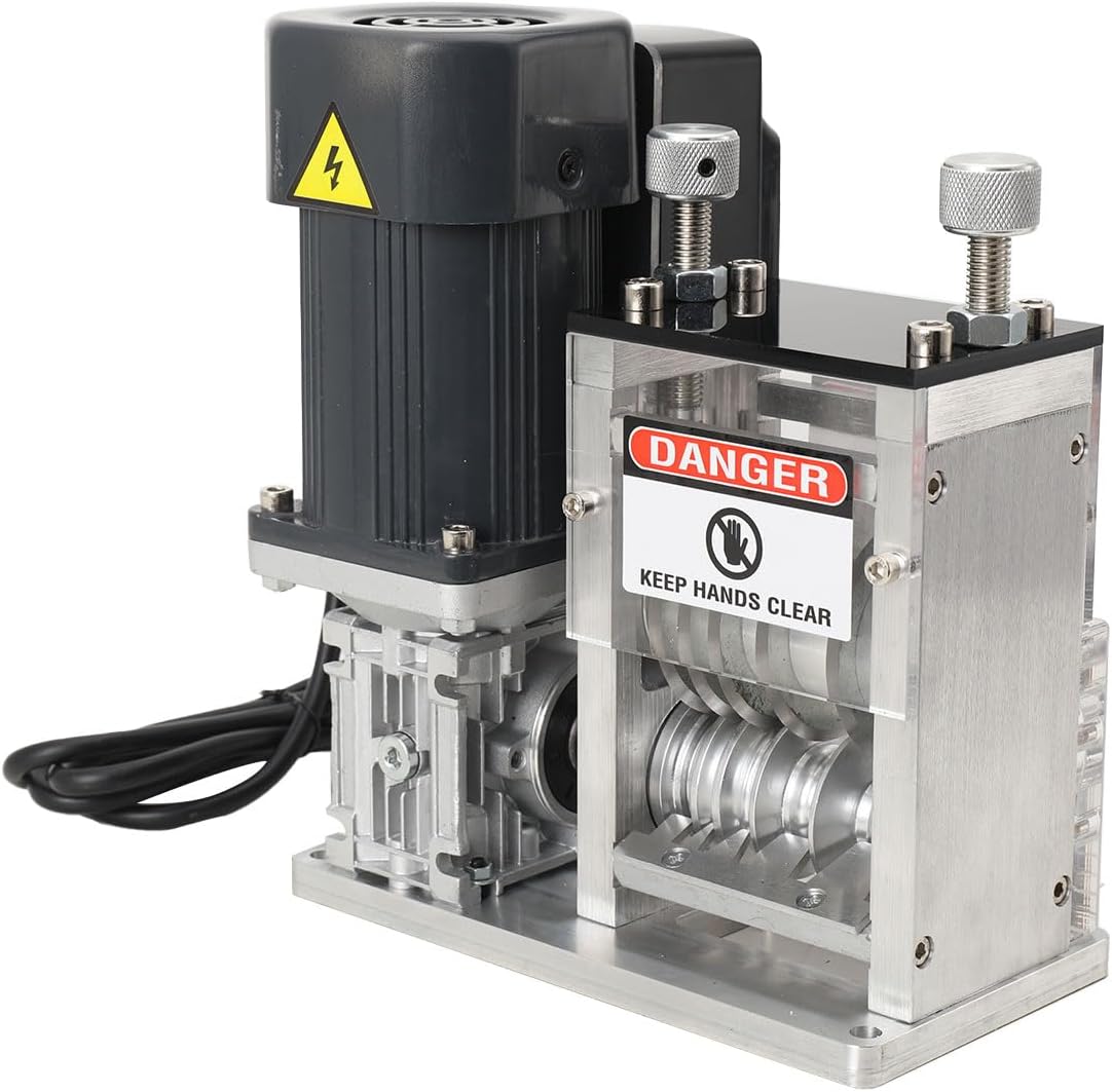 Kabelabisoliermaschine Elektrisch φ1,5-30mm Kabelschälmaschine 180W Abisoliermaschine 5 Abisolierkanäle Abisolierzange Federstahl Klinge Ideal zum Abisolieren von Kupferdraht, 30m/min
