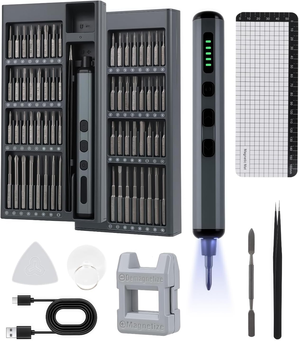 72 in 1 Schraubendreher Elektrisch Set Mini Reparatur Feinmechaniker