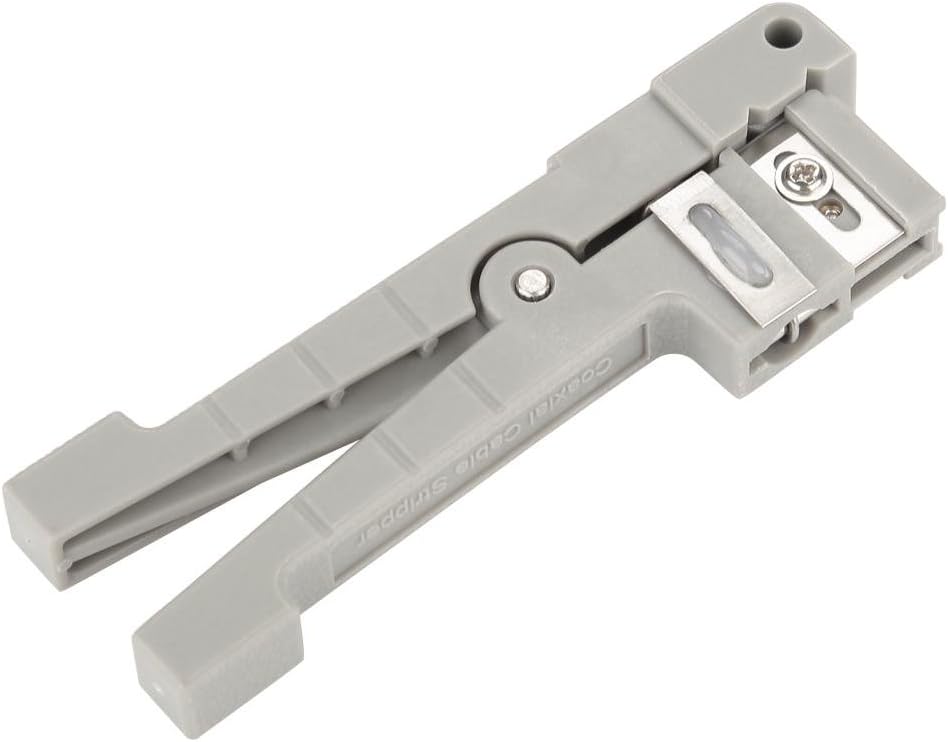 Fiber Optic Jacket Stripper 45-163 45-162 Koaxialkabel Stripping Cutter Tool Faseroptische Mantelstripper Abisolierwerkzeug Kabelschneider Crimper(#1)