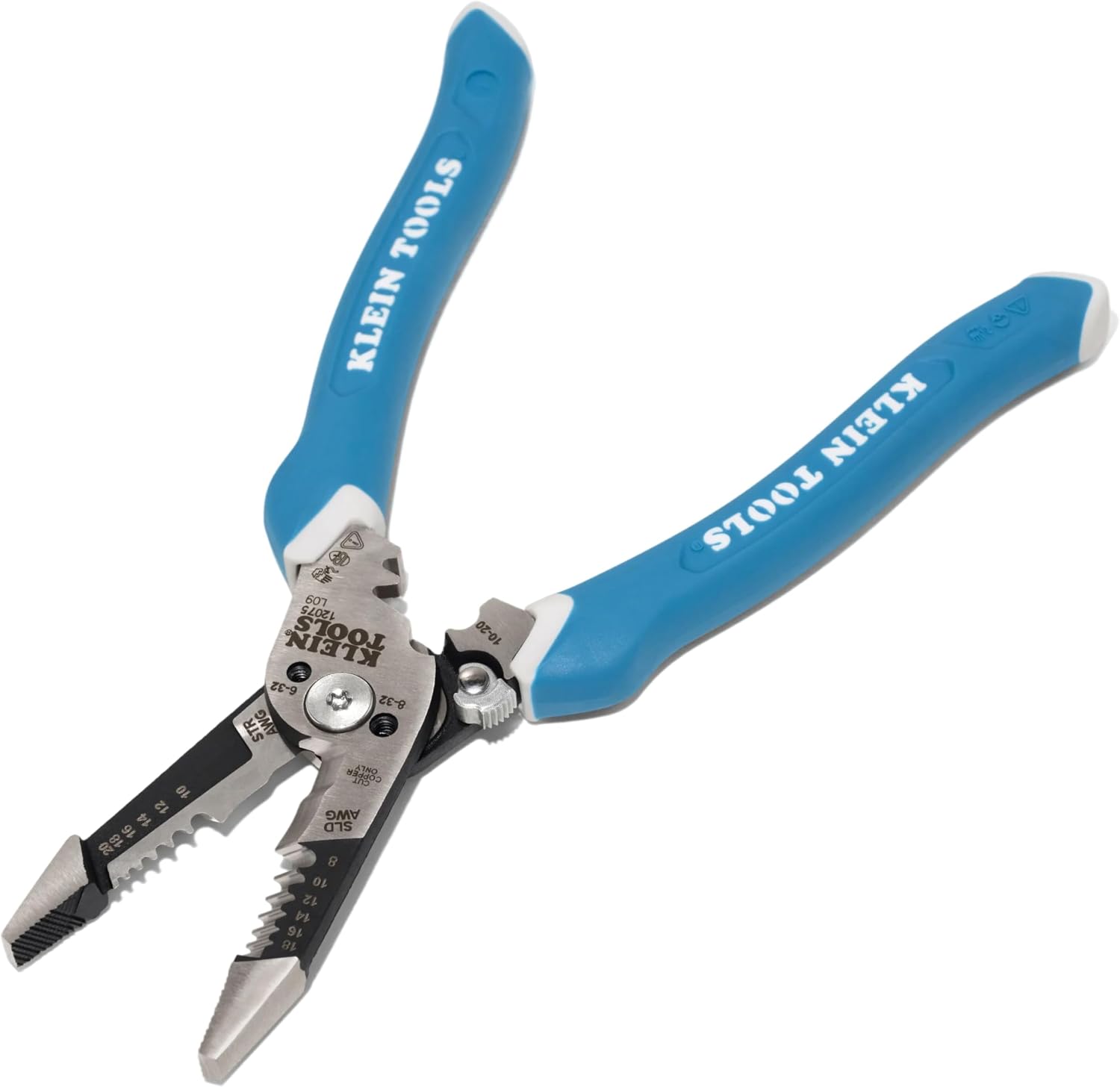 Klein Tools Heavy Duty Draht Stripper Geschmiedet Design Automatische Draht Abisolieren Werkzeug Elektrische Zange Mit Schere Cutter Kabel Stripper Werkzeug Gerade Griff 12075