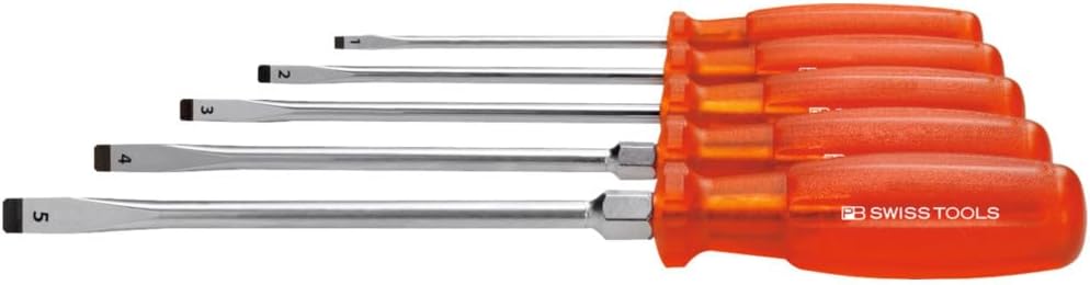 PB Swiss Tools Schraubendreher-Satz, mit "Multicraft"-Kraftheft, 6-teilig