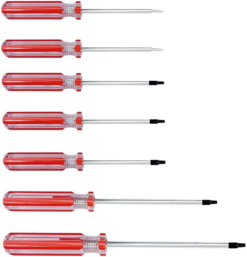 Magnetisches Schraubendreher-Set mit Dreieckskopf, 1,4 mm, 1,8 mm, 2,0 mm, 2,3 mm, 2,7 mm, 3,0 mm, 4,2 mm, Dreieckschraubendreher, Werkzeug-Set zur Befestigung von elektronischem Spielzeug,