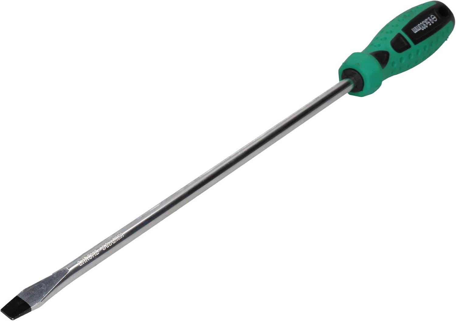 9.5mm x 300mm Schlitz Schlitzschraubendreher mit magnetischer Spitze Gummigriff