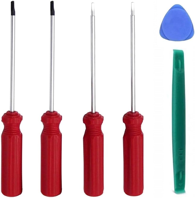 4 Stück Dreikant-Schraubendreher-Set, 1,4 mm, 1,8 mm, 2,0 mm, 2,3 mm, zur Befestigung von elektronischem Spielzeug, Haushaltsgeräten, Reparaturen mit Hebelwerkzeugen