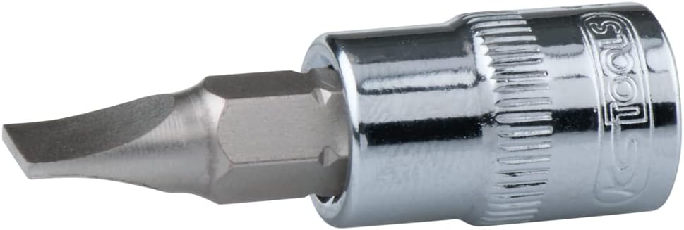 'KS Tools 922.3878 Stecknuss Schraubendreher Ultimate 3/8 Schlitz 50 mm – 6,5 mm