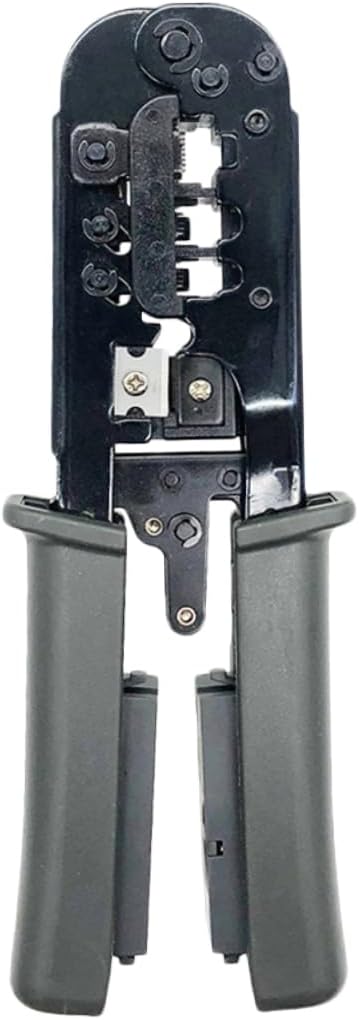 Netzwerkzange mit Prüfgerät 8p 6p 4p Ratsche für Rj45
