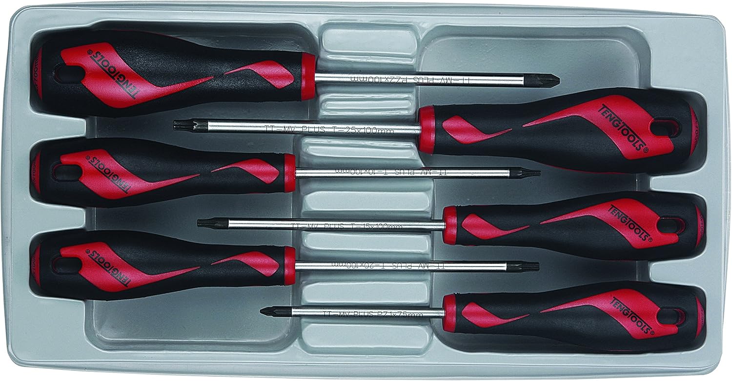 Tengtools MD906N2 Schraubendreher-Set, 6 Stück