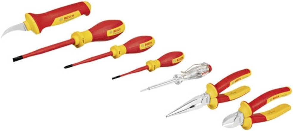 Bosch Professional gemischtes VDE-Handwerkzeug-Set (5-teilig, in L-BOXX-Einlage)