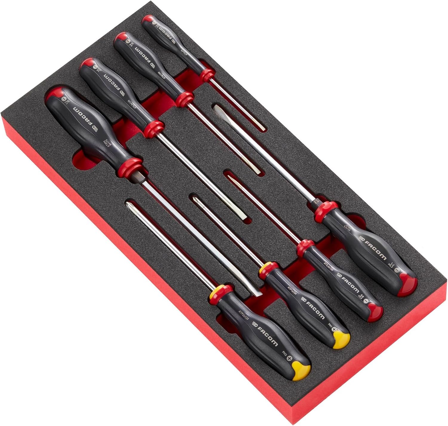 Facom Modul mit 9 Schlitzschraubendrehern Protwist®