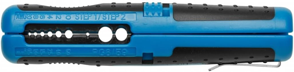 Högert Technik Professionelle Abisolierwerkzeug Kabelabisolierer 122mm Universal Entmanteler Kable Abisolierer 0.5-6.0 mm, Elektriker Werkzeug Kabelentmanteler