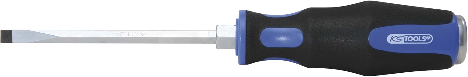 KS Tools 151.1131 ERGOTORQUEmax Schlitz-Schraubendreher, 6mm, kurze Form
