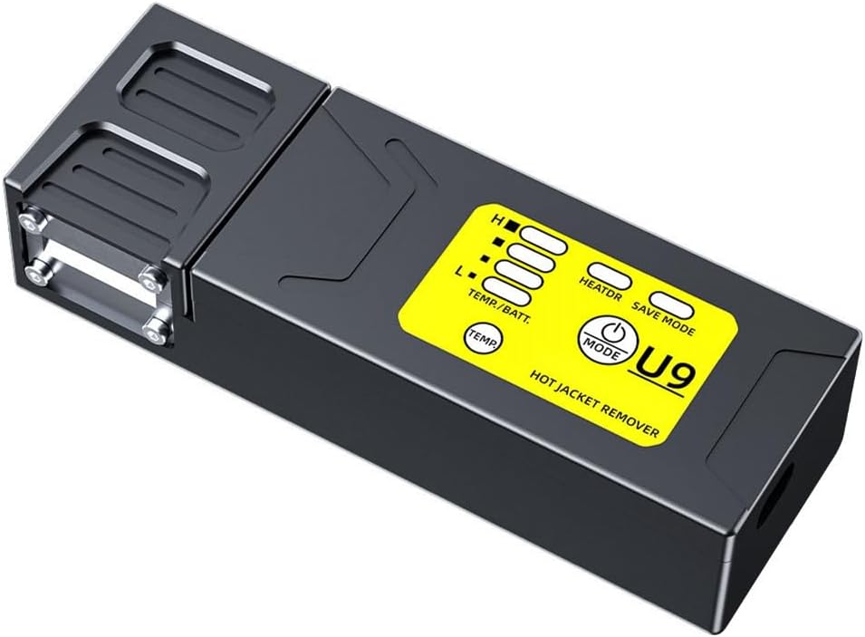 Thermische Abisolierzange U9 Fiber für beheizte Glasfaser, Abisoliermesser, kabelgebunden, Abisoliergerät für Heißfasern, zum Schmelzen von Kabeln.