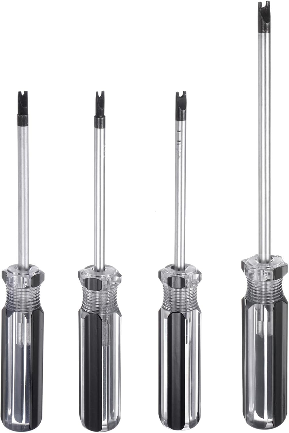 QUARKZMAN 4 Stück Magnetische U-Spitze M1.7 M2.0 M2.6 M2.8 2 Stahl Schwarz