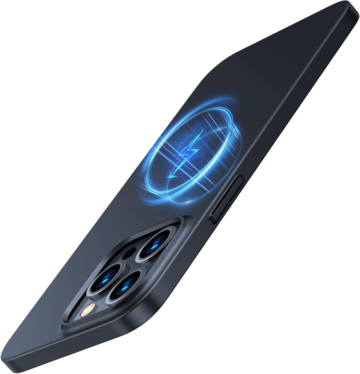 TORRAS Ultra Dünn für iPhone 18 Pro Hülle für MagSafe 18 Pro Case, Schwarz
