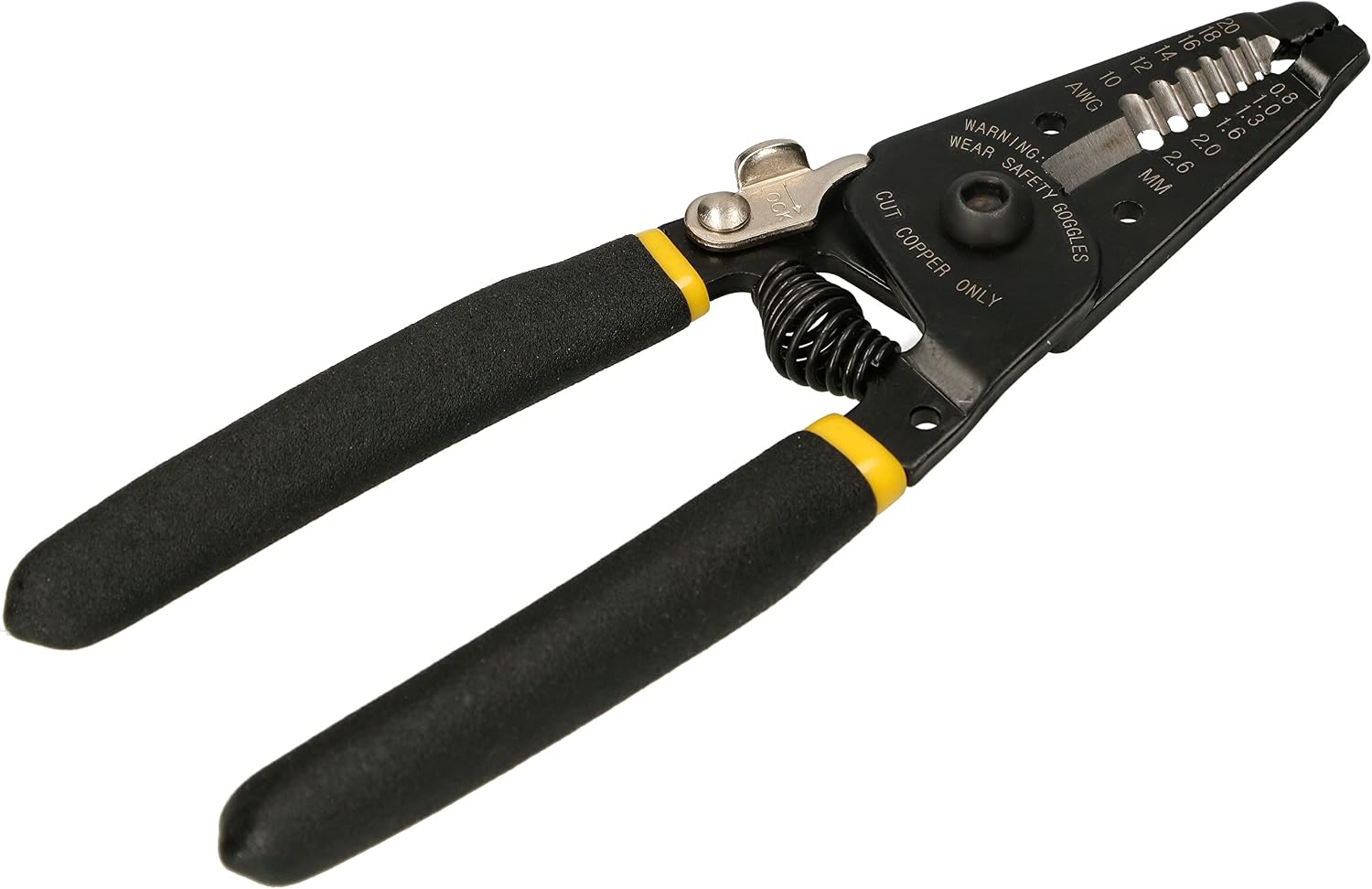 KOTARBAU® Abisolierzange 160 mm 0,8-2,6 mm Abmantelungszange für Elektriker Entmanteler Elektrowerkzeug Abmantelwerkzeug