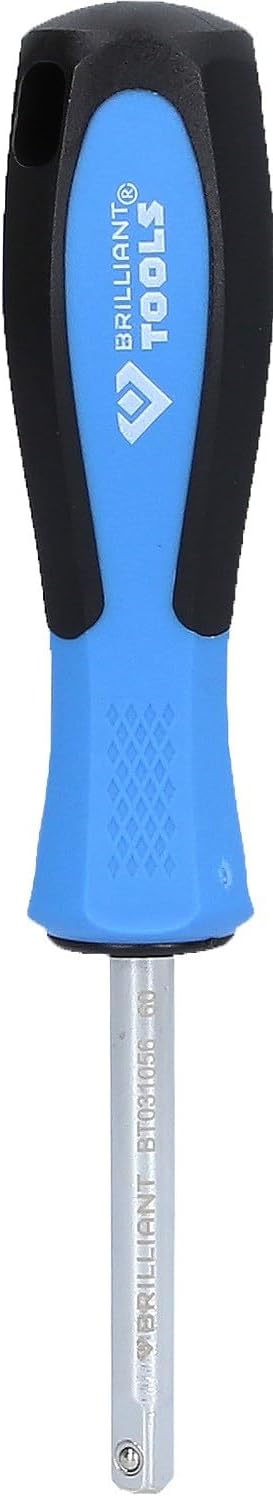 BRILLIANT TOOLS BT031056 Vierkant-Schraubendreher 100 mm [Powered by KS TOOLS]