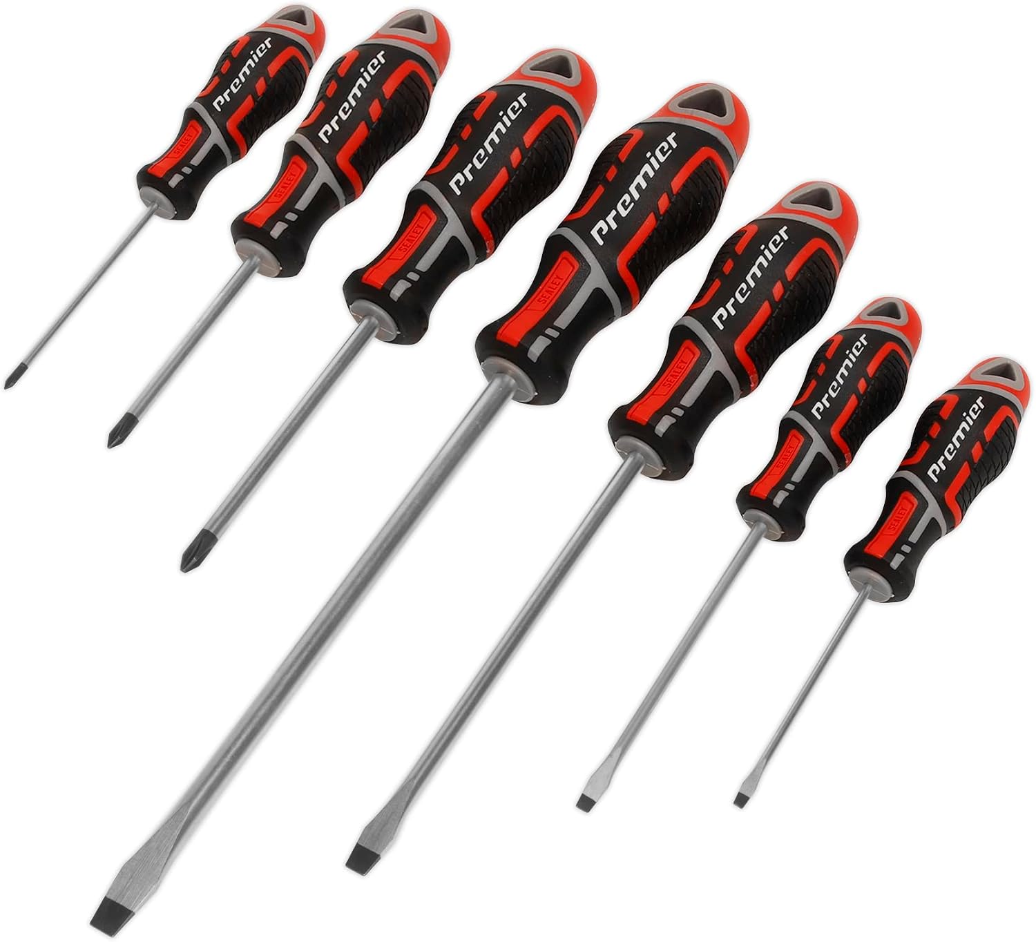 Sealey AK4325 GripMAX Schraubendreher-Set, 7-teilig