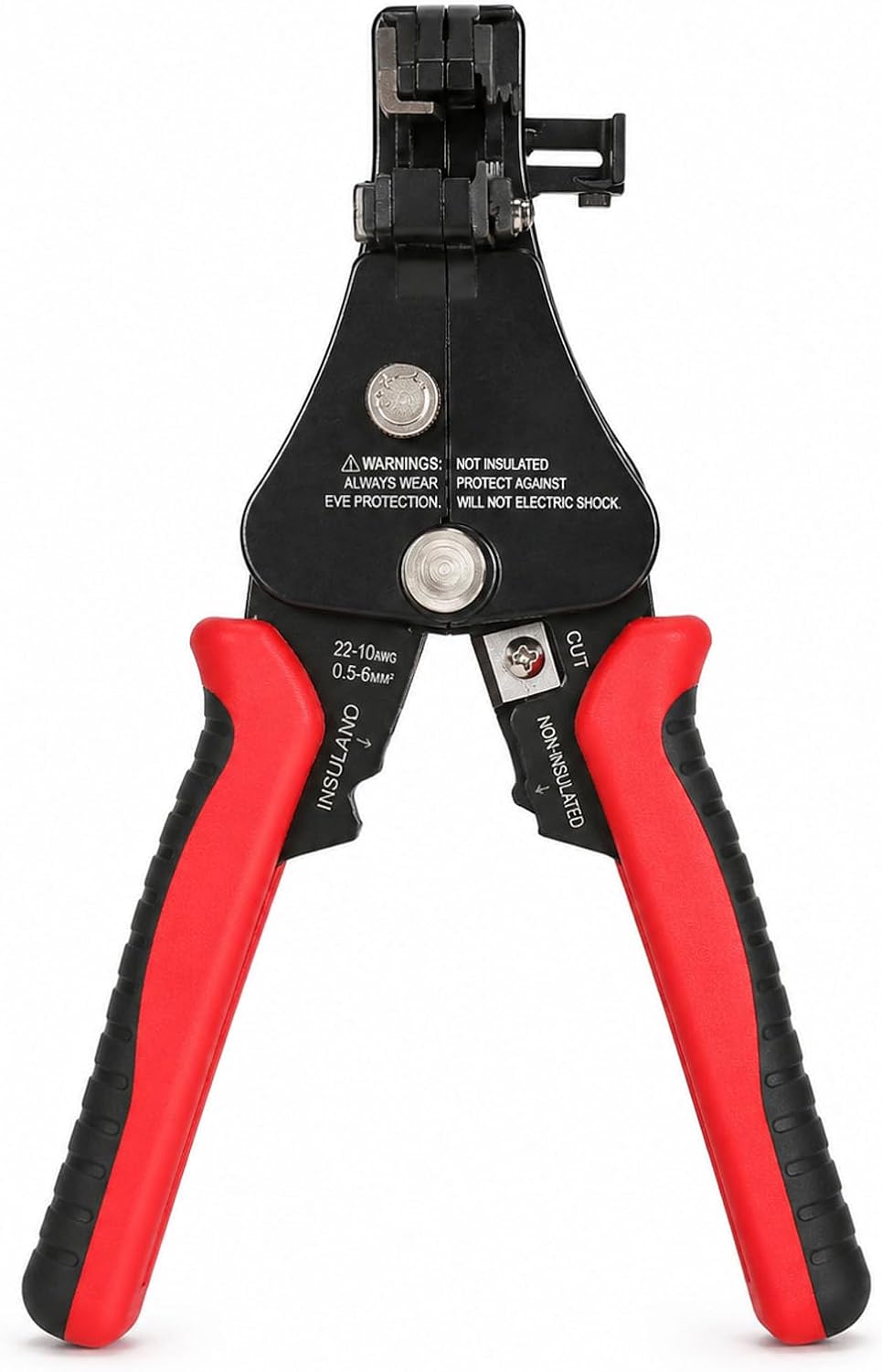 Abisolierzange – Kabelschneider & Crimpzange für 2,5/4/6 mm² PV-Kabel, rutschfester Griff, für Solar PV & Elektroinstallation