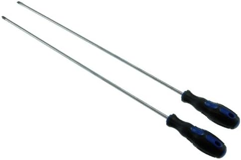 EXTRA LANG Schraubendreher Schraubenzieher SATZ PH2 + SL6 x 450mm Chrom Vanadium