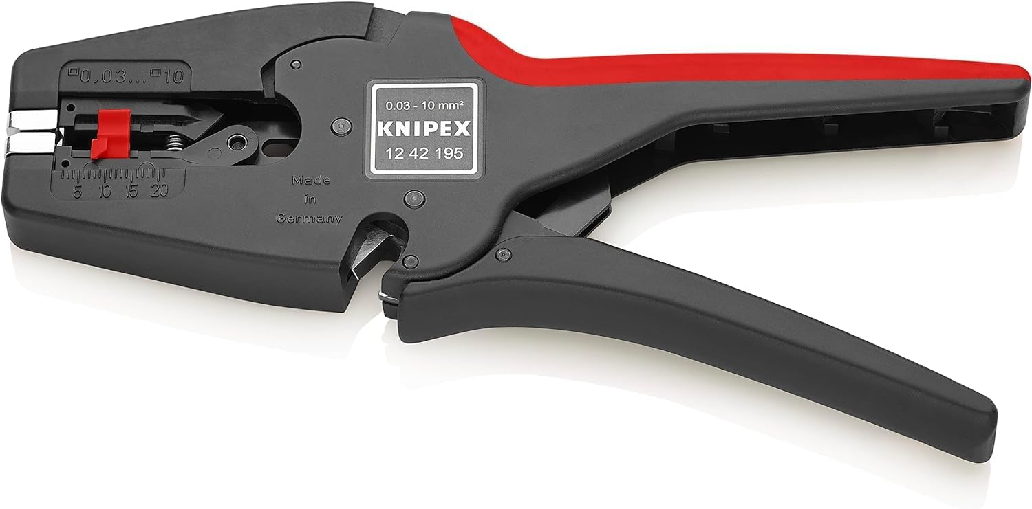 KNIPEX MultiStrip 10 Automatische Abisolierzange, 12 42 195 SB