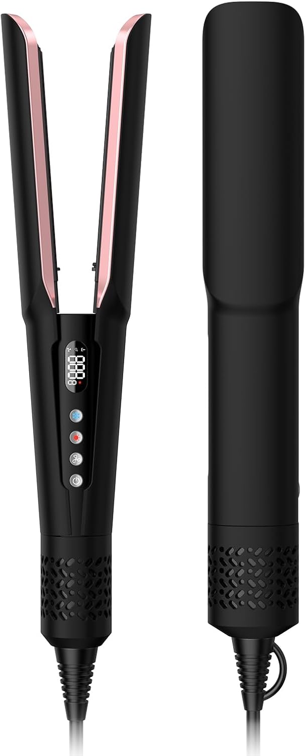 slopehill Air Haarglätter, 1300W Ionen Luft-Glätteisen Für alle Haartypen