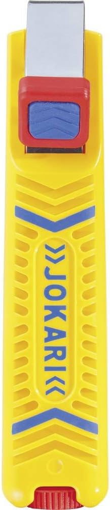 JOKARI®original Kabelmesser Secura Nr.16, zum Abisolieren von Rundkabel (z.B.NYM/NYY) 4 bis 16mm Ø, Art.Nr.10160