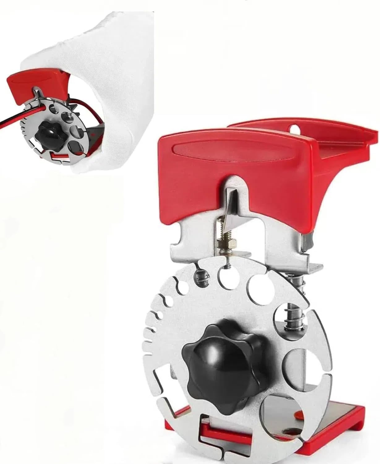 Abisolierwerkzeug, Kabelschälmaschine,Hand-Kupferdraht-Abisoliermaschine Kabel Abisolierwerkzeug,Kabelabisoliermaschine mit Abnehmbarem Griff, Abisoliermaschine von KabelabfäLlen