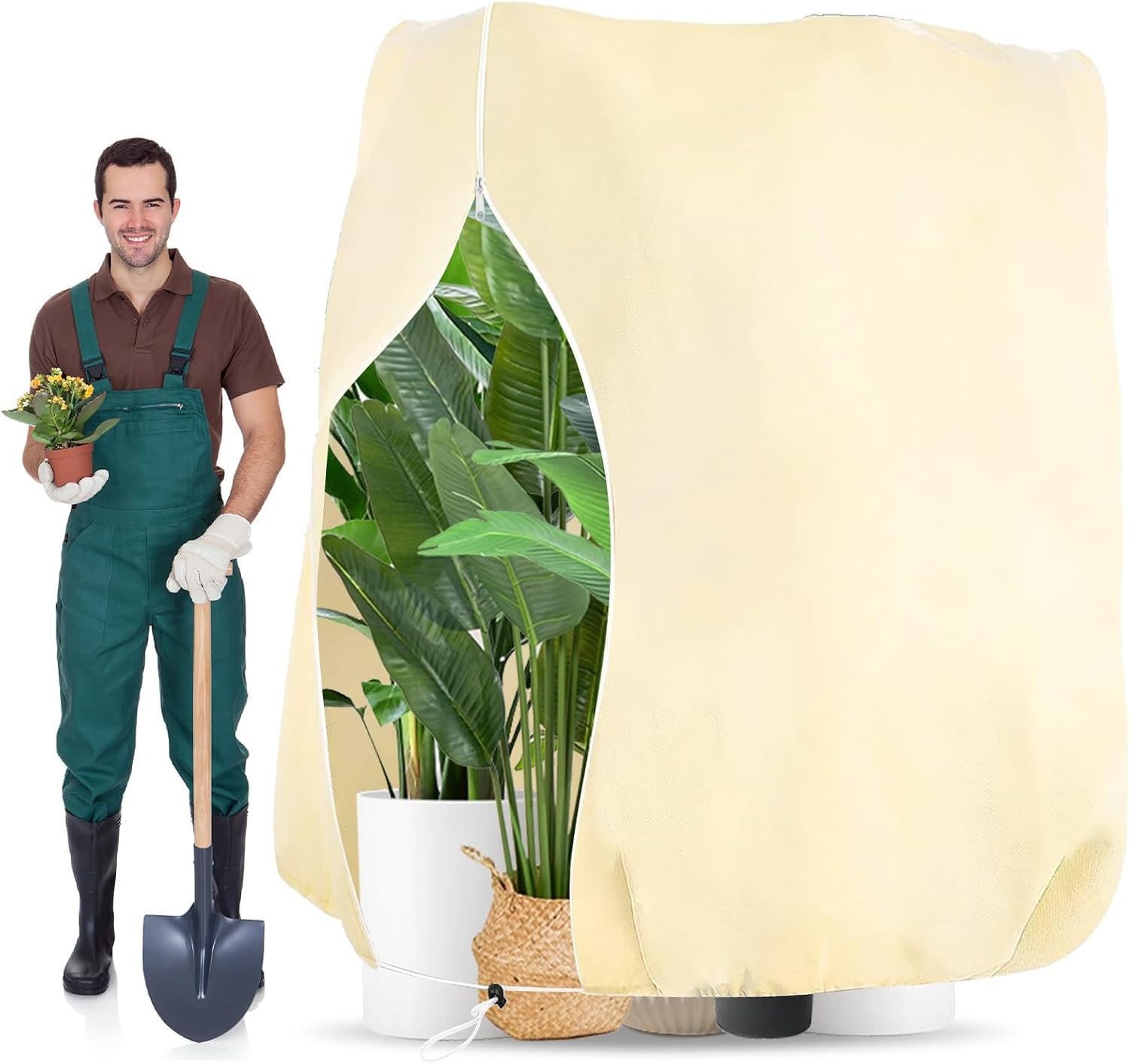 3 Stück Winterschutz Pflanzen AußEn, Winterschutz für Kübelpflanzen