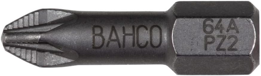 Bahco 64A/PZ1 ACR-Bits für Pozidriv-Schrauben 25mm PZ1 10 Stück, 0 W, 0 V