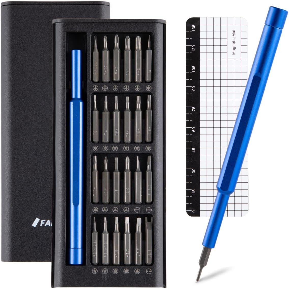 FANACAN Feinmechaniker Schraubendreher Set, Mini Werkzeug Set mit Torx T5 T6 T8 T9 T10, usw, Reparatur Kit für iphone, ipad, Macbook, Switch, PS4, PS5, Xbox, Laptop, Computer, PC, Brille, Uhren, usw