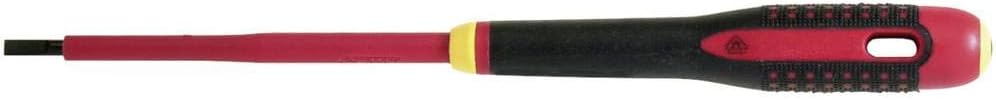 Bahco VDE 3,5 x 0,6 mm Schlitz Schraubendreher, Legierungsstahl, 222 mm/Klinge 100 mm