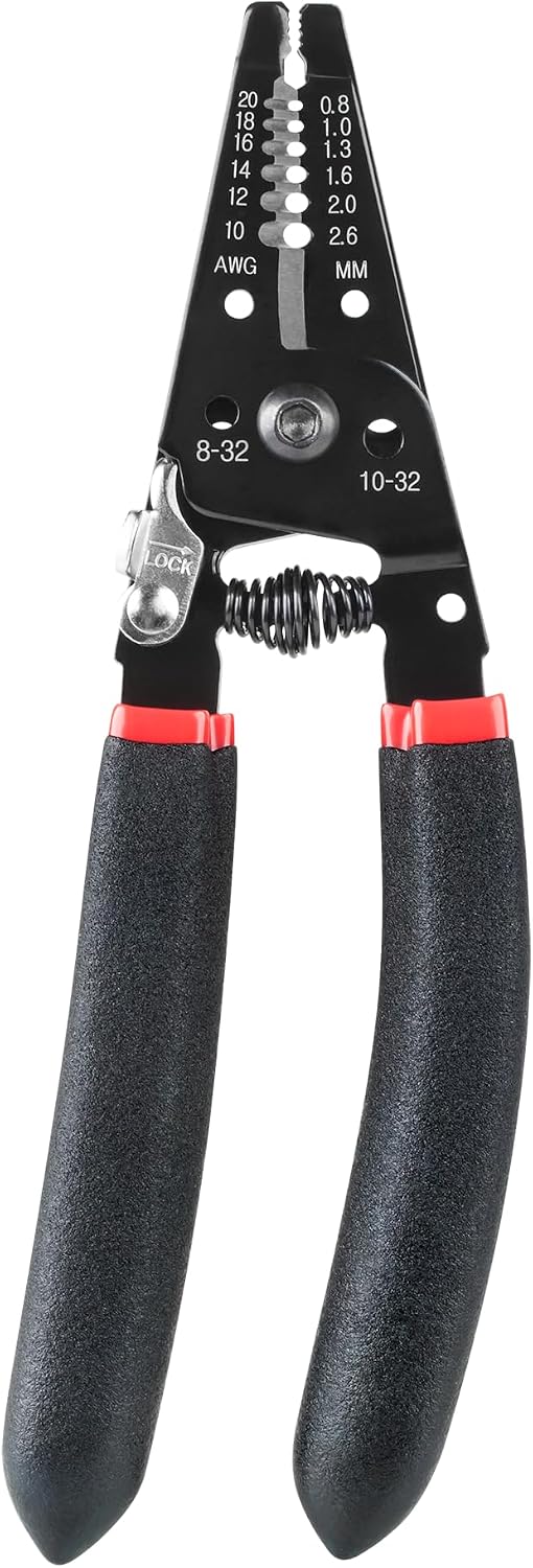 Rebel Tools Kabelabisolierer, scharfe, präzise, ​​gehärtete Backen