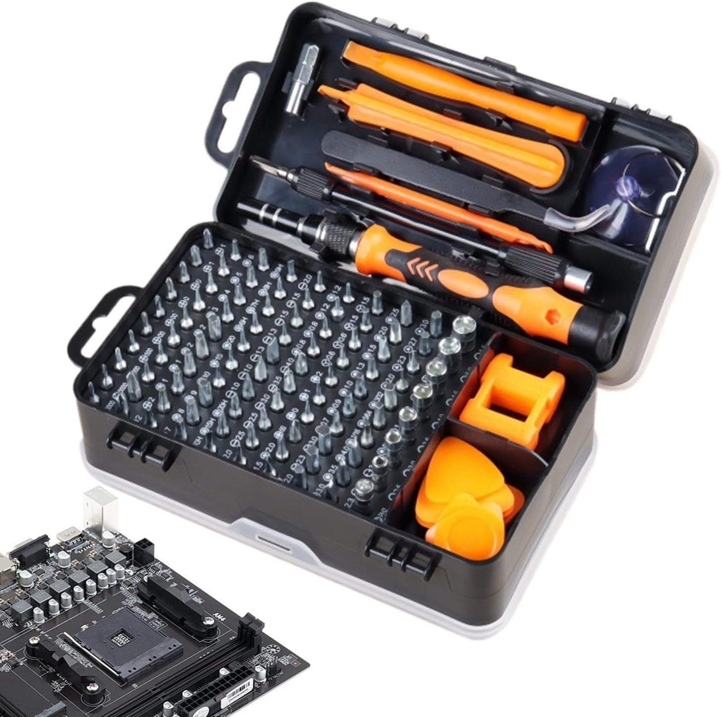 Präzisions-Schraubendreher-Set 115-in-1 Magnetische Bits