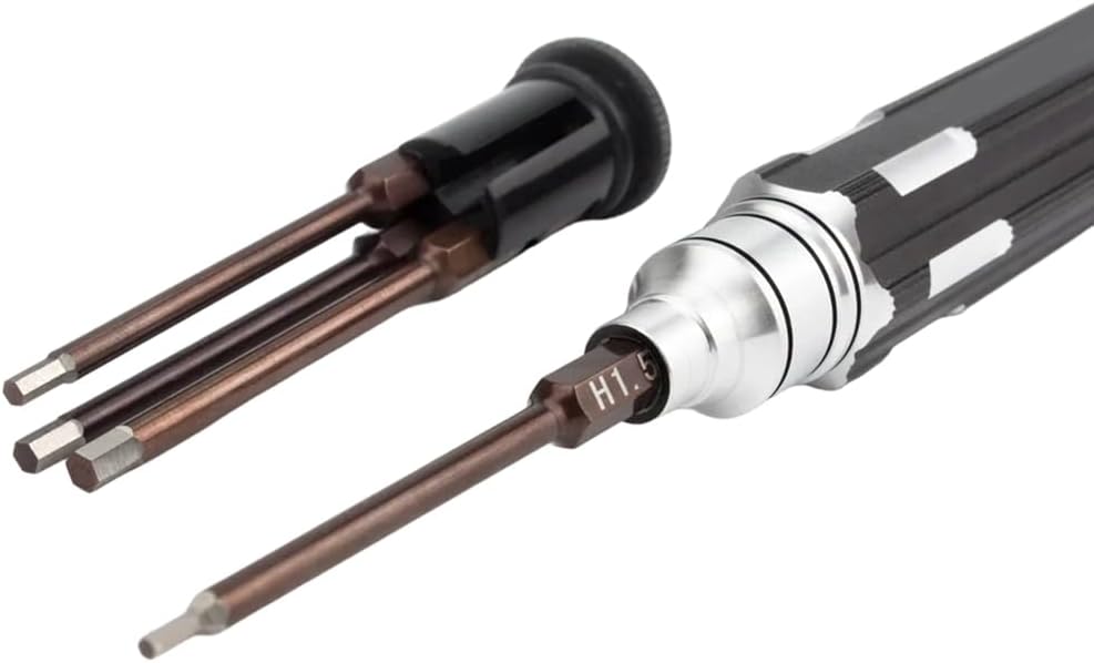 Sechskant-Schraubendreher-Set H1,5–H3,0 mm für RC-Modellbau Präzise